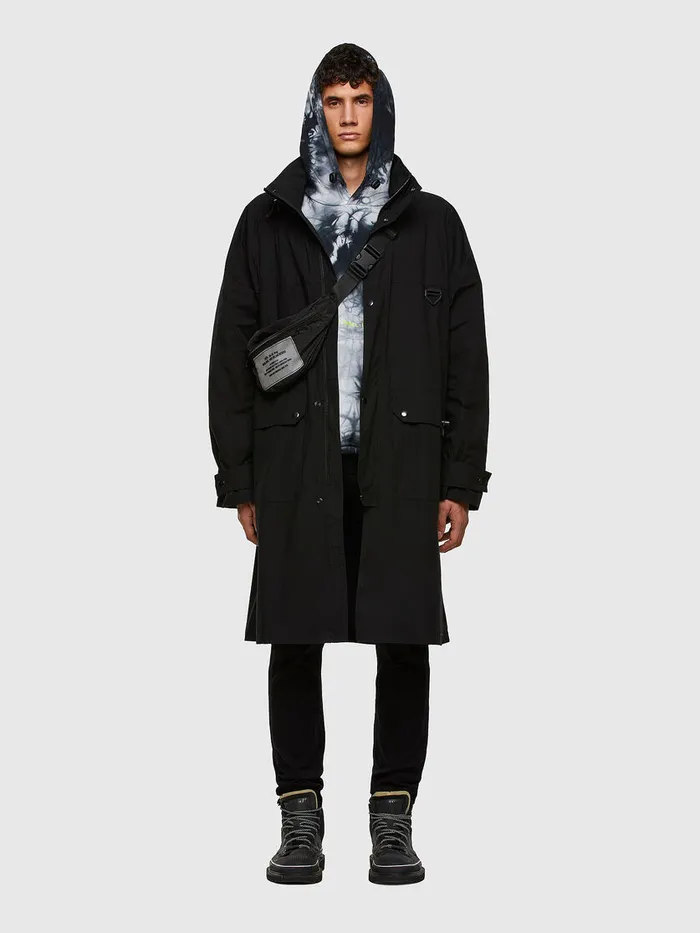 Diesel Jackets Mens JACKER Black