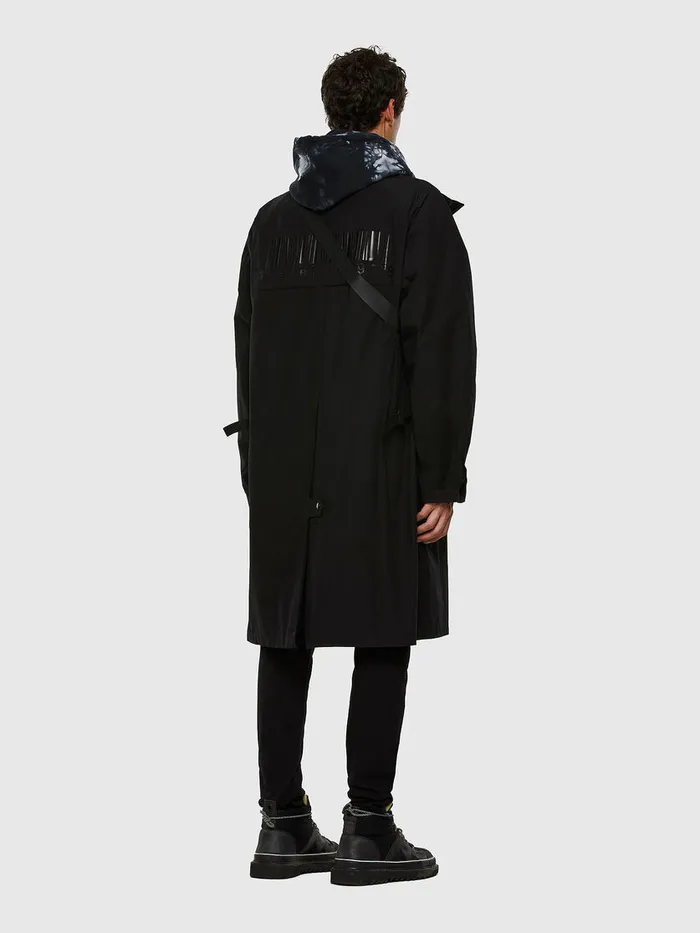 Diesel Jackets Mens JACKER Black