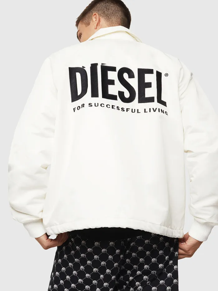 Diesel Jackets Mens JAKIOA White