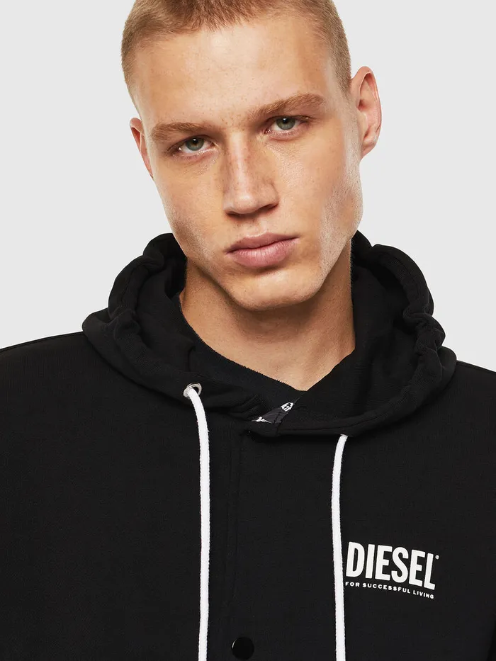 Diesel Jackets Mens JBOMZ Black