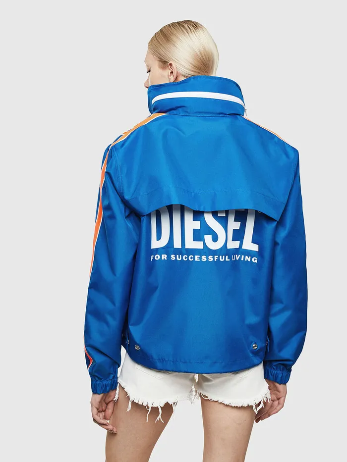 Diesel Jackets Mens JBROCK Blue
