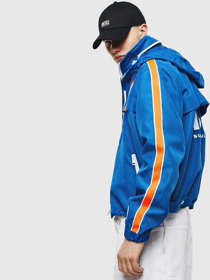 Diesel Jackets Mens JBROCK Blue