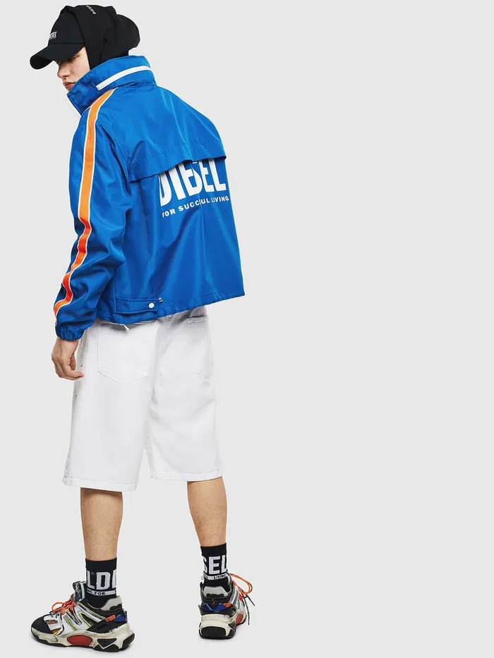 Diesel Jackets Mens JBROCK Blue