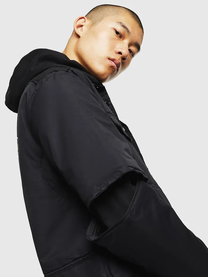 Diesel Jackets Mens JCURTIS Black