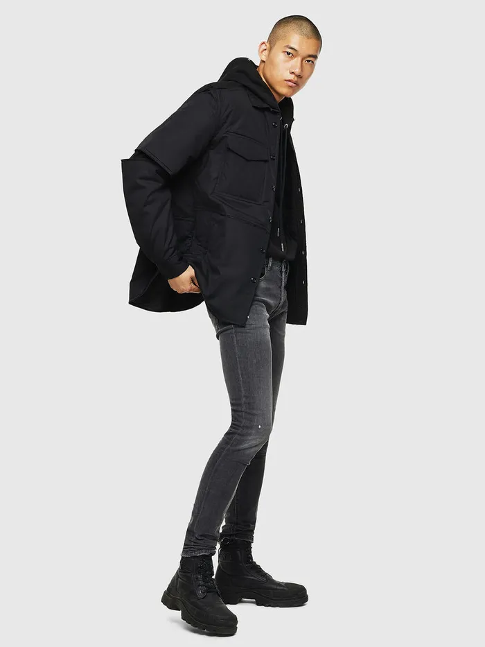 Diesel Jackets Mens JCURTIS Black