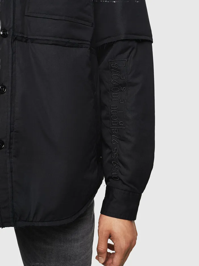 Diesel Jackets Mens JCURTIS Black