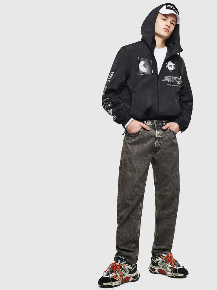 Diesel Jackets Mens JHEAD Black