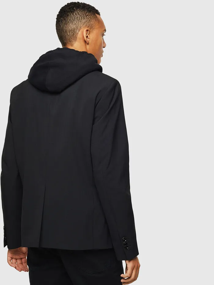 Diesel Jackets Mens JHOOK Black