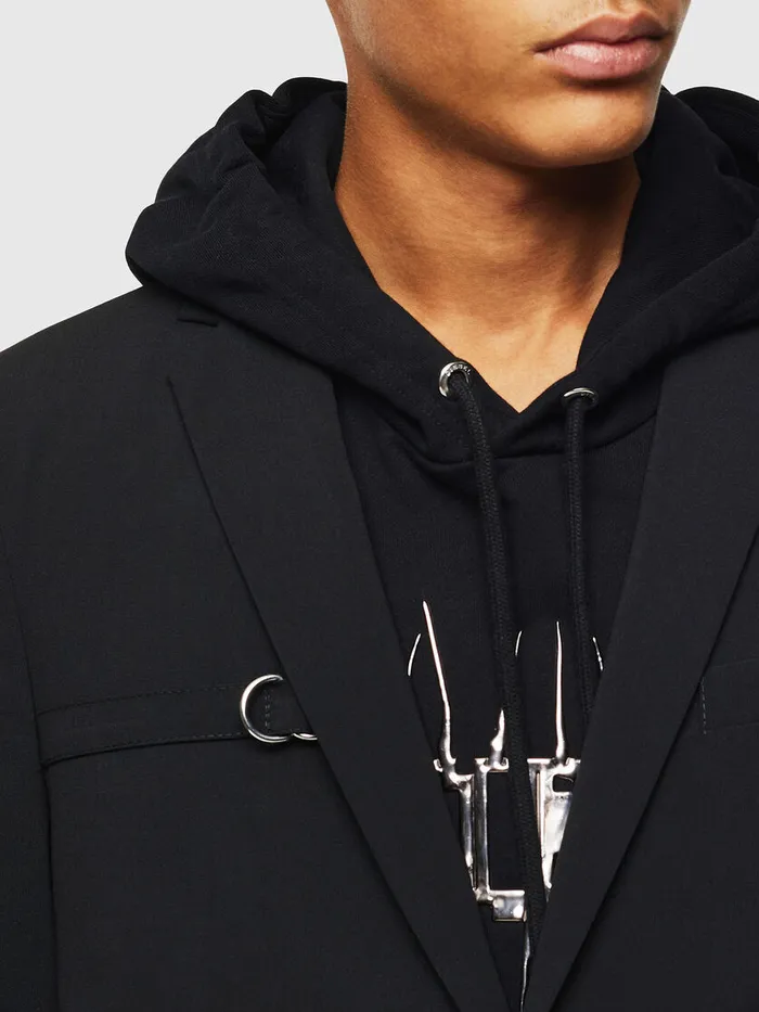 Diesel Jackets Mens JHOOK Black