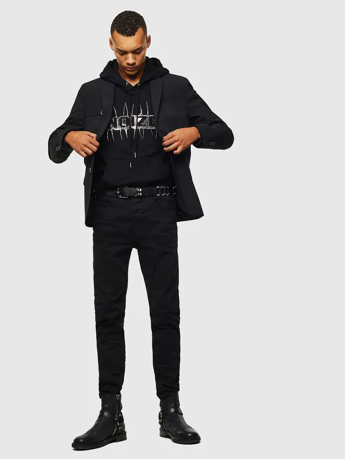 Diesel Jackets Mens JHOOK Black