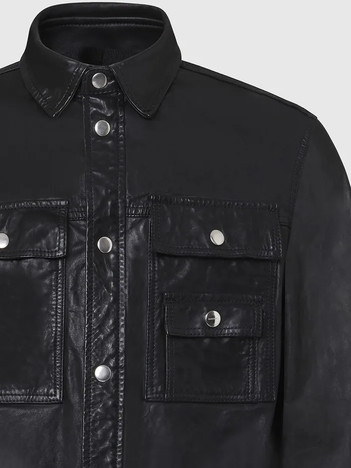 Diesel Jackets Mens LMALIK Black