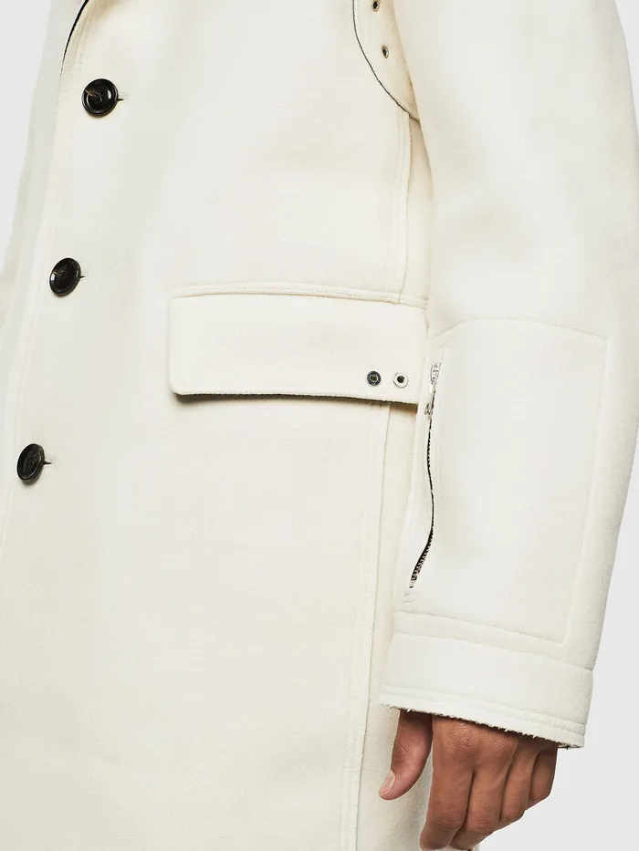 Diesel Jackets Mens WCOLBERT White