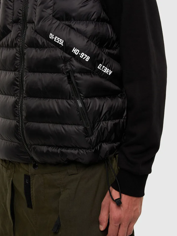 Diesel Jackets Mens WDWAINSL Dark grey