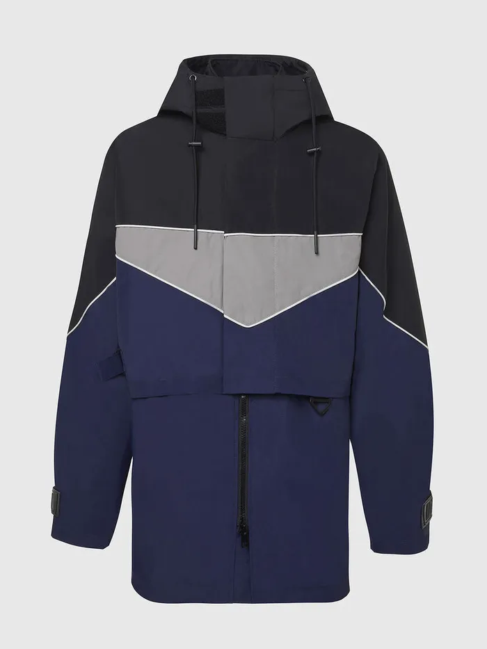 Diesel Jackets Mens WKOON BlueGrey