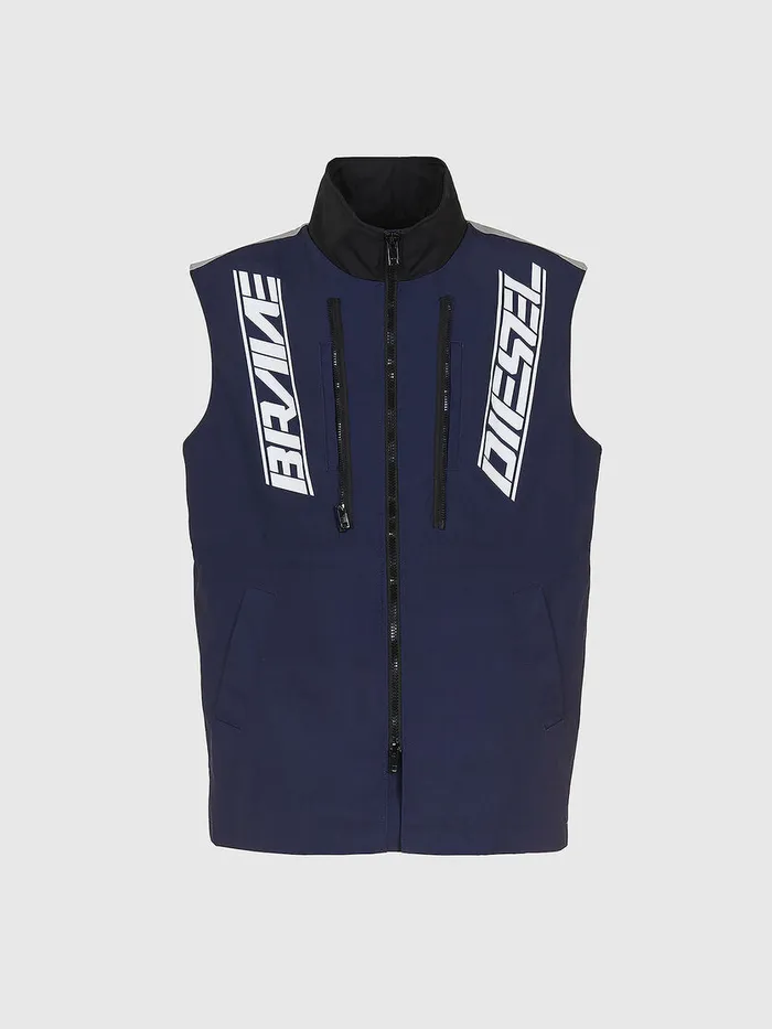 Diesel Jackets Mens WKOON BlueGrey