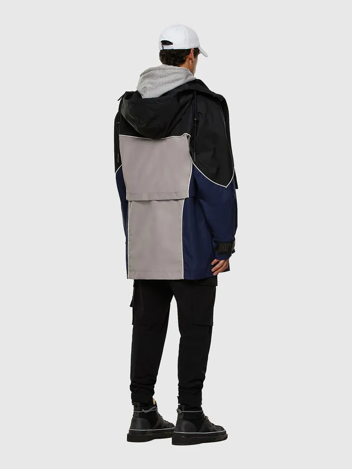 Diesel Jackets Mens WKOON BlueGrey