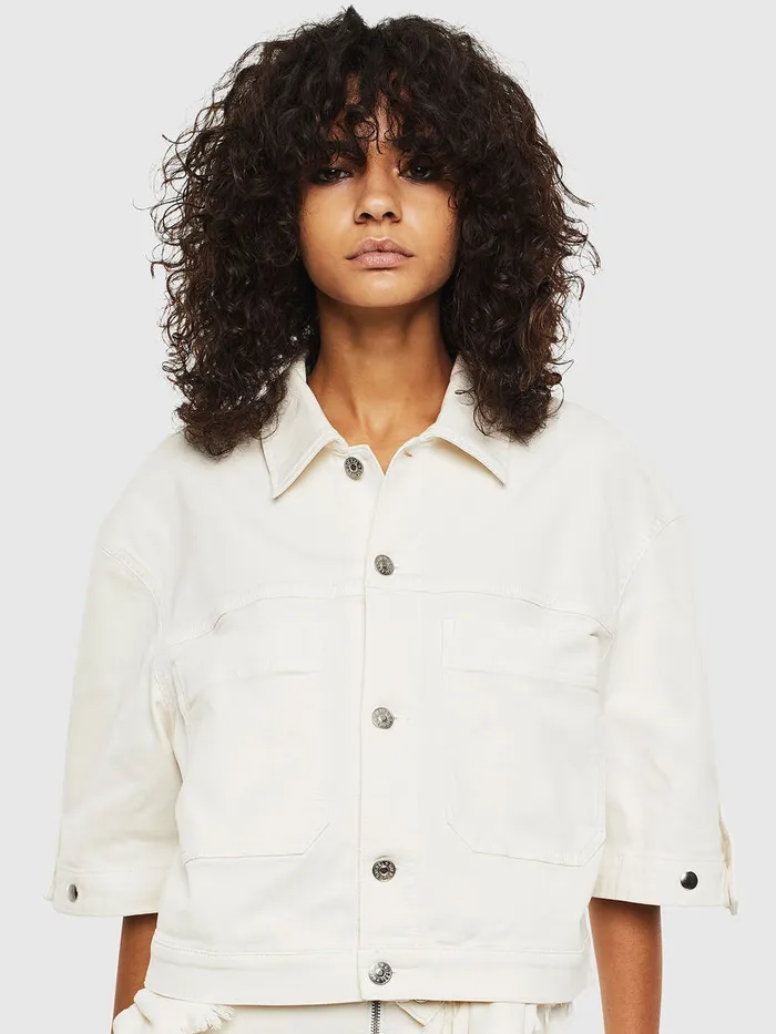 Diesel Jackets Womens DREEF JOGGJEANS Cream For Sale