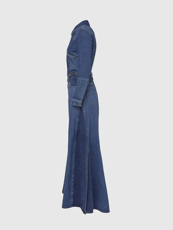 Diesel Jackets Womens DEBLOCHY Medium blue
