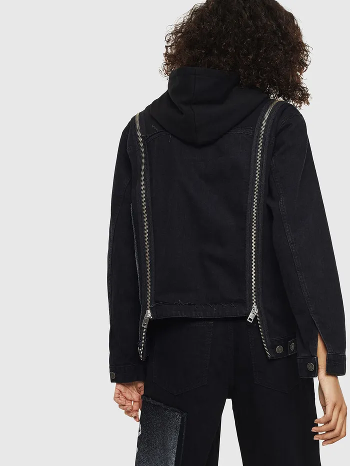 Diesel Jackets Womens DEVYSESX Black