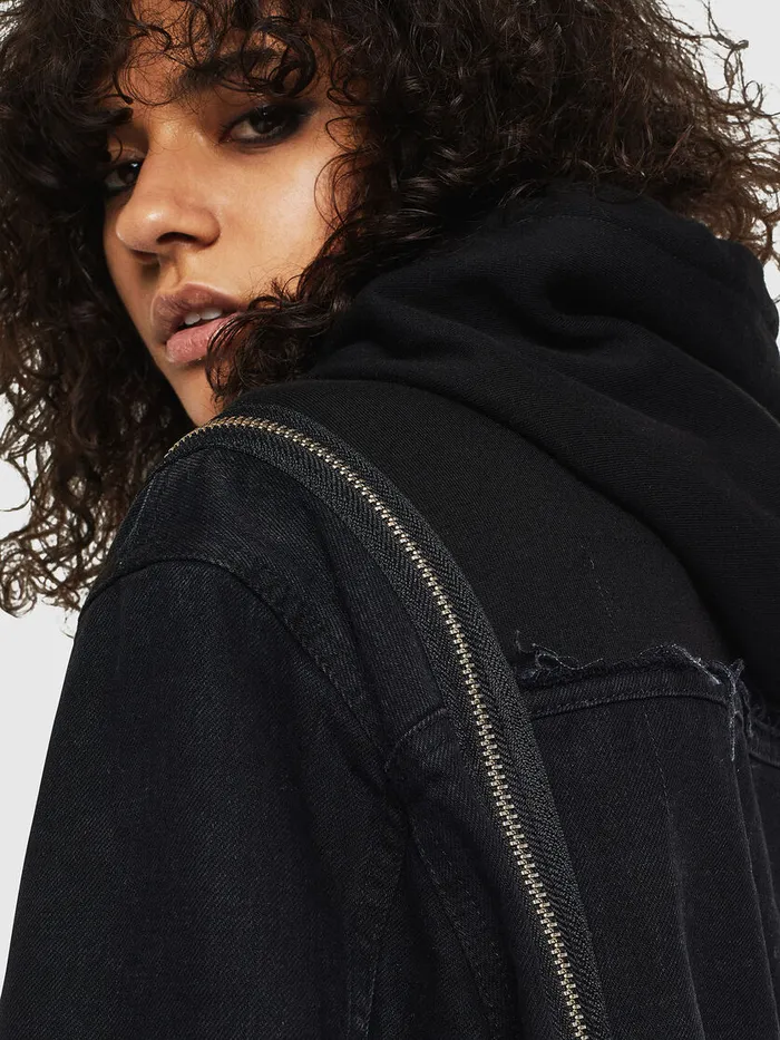 Diesel Jackets Womens DEVYSESX Black