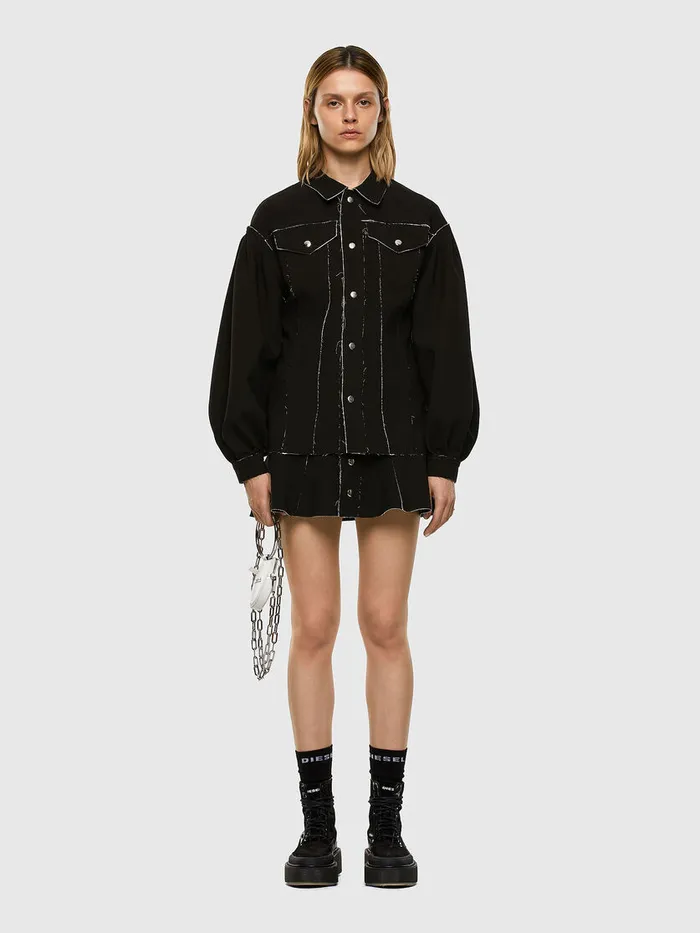 Diesel Jackets Womens GALBA Black
