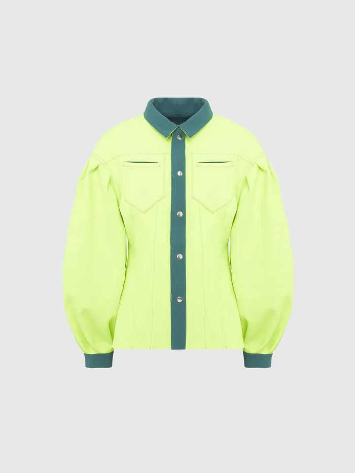 Diesel Jackets Womens GALBA Water Green