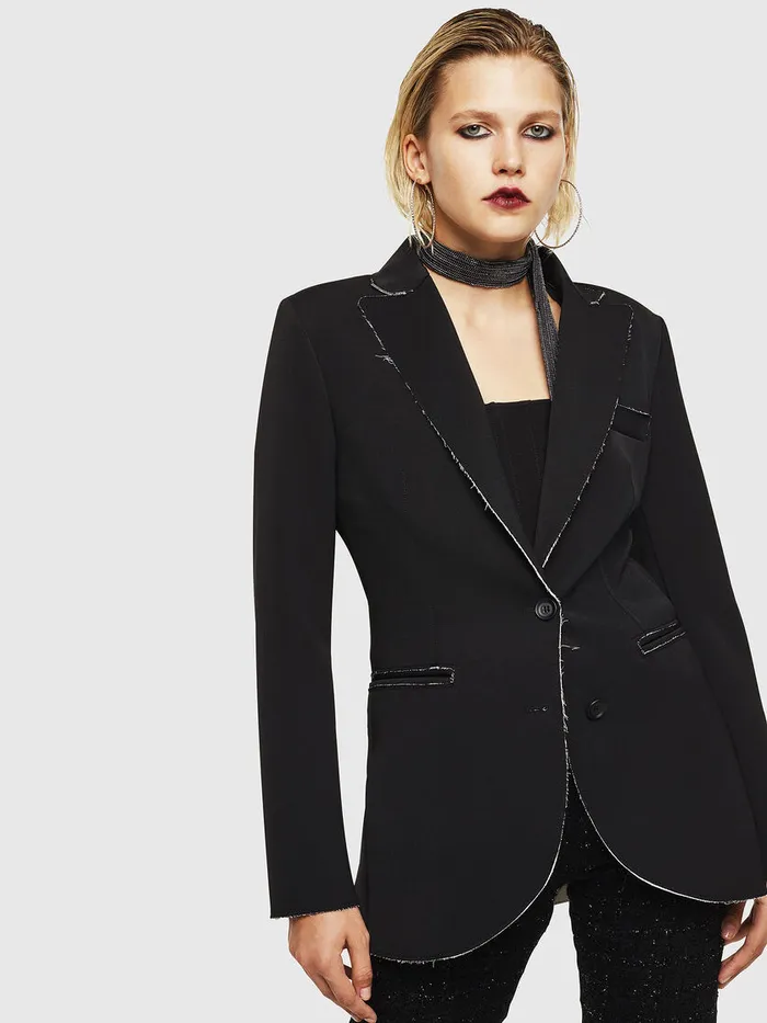Diesel Jackets Womens GKENANA Black