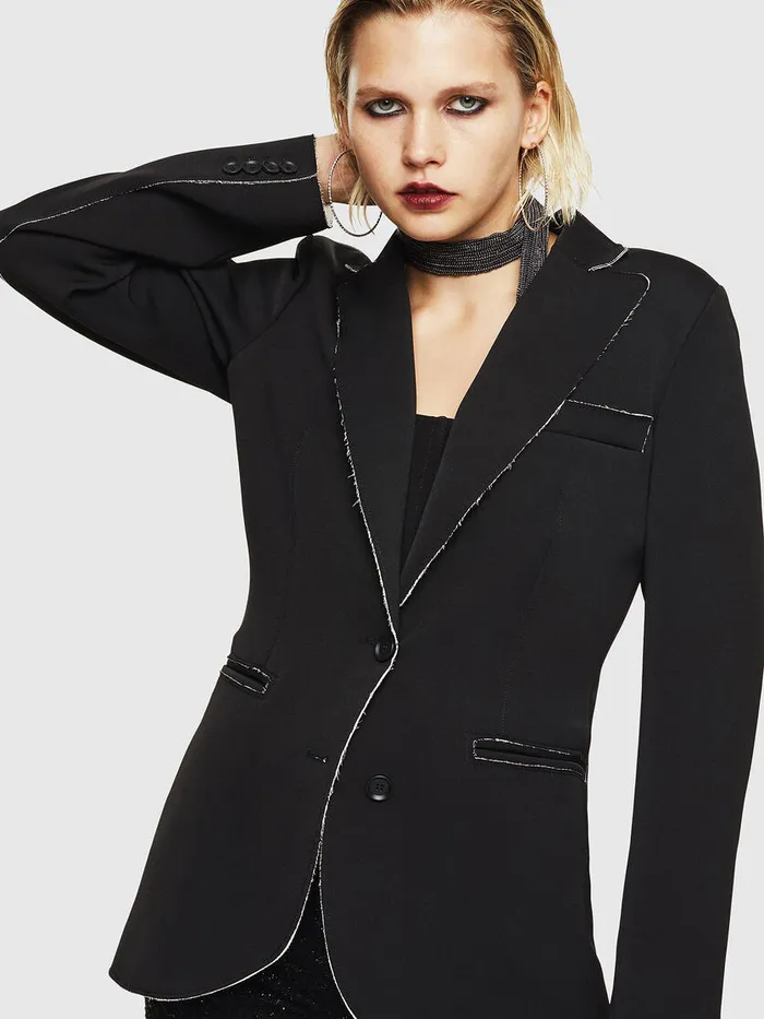 Diesel Jackets Womens GKENANA Black