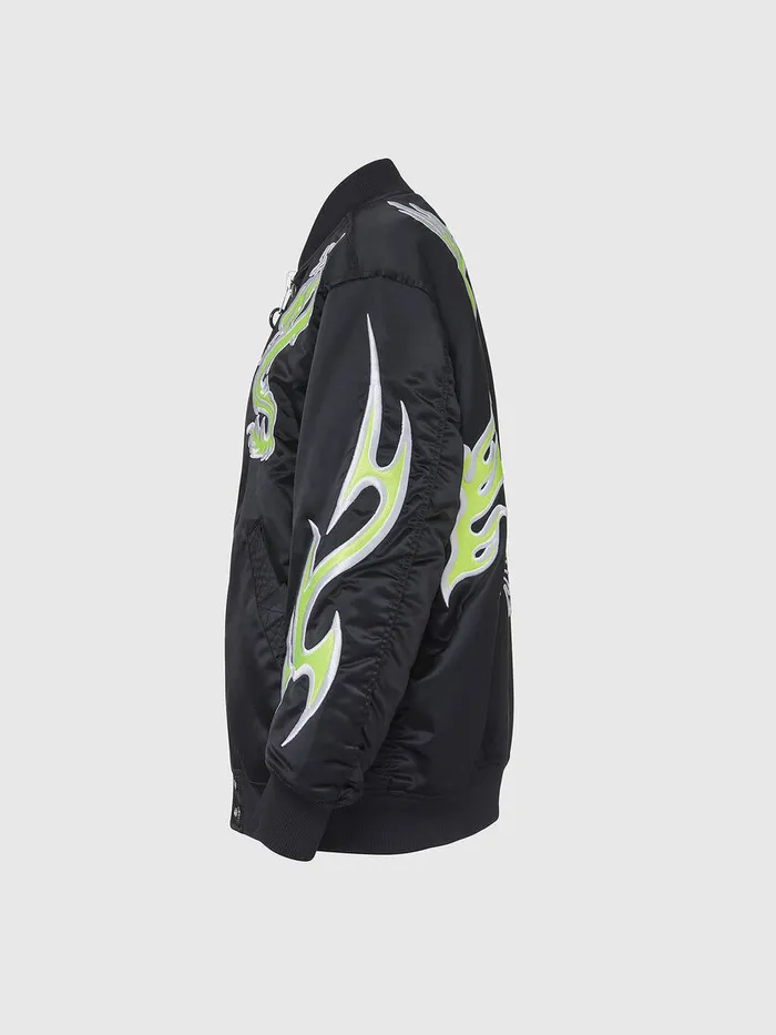 Diesel Jackets Womens GMART Black