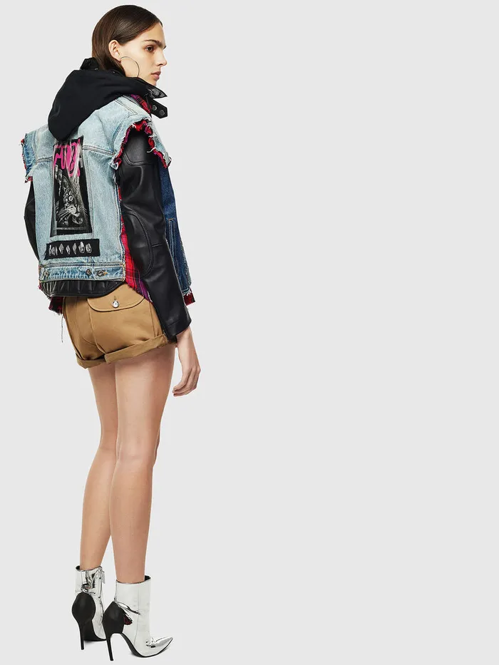 Diesel Jackets Womens LMARALI BlueBlack