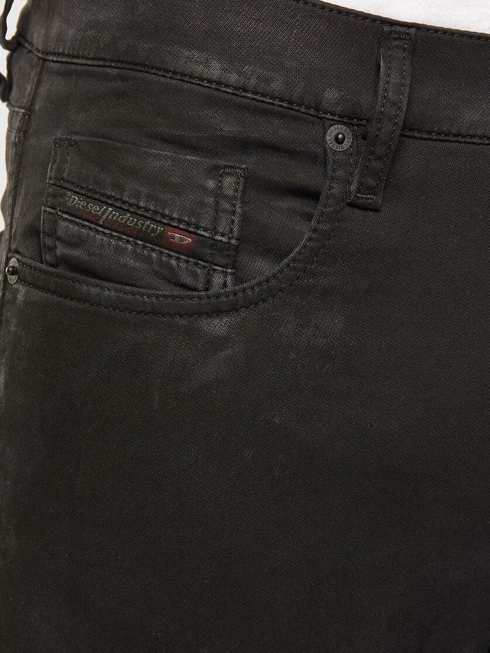 Diesel JoggJeans Mens DStrukt JoggJeans 009GH BlackDark grey Gift Ideas