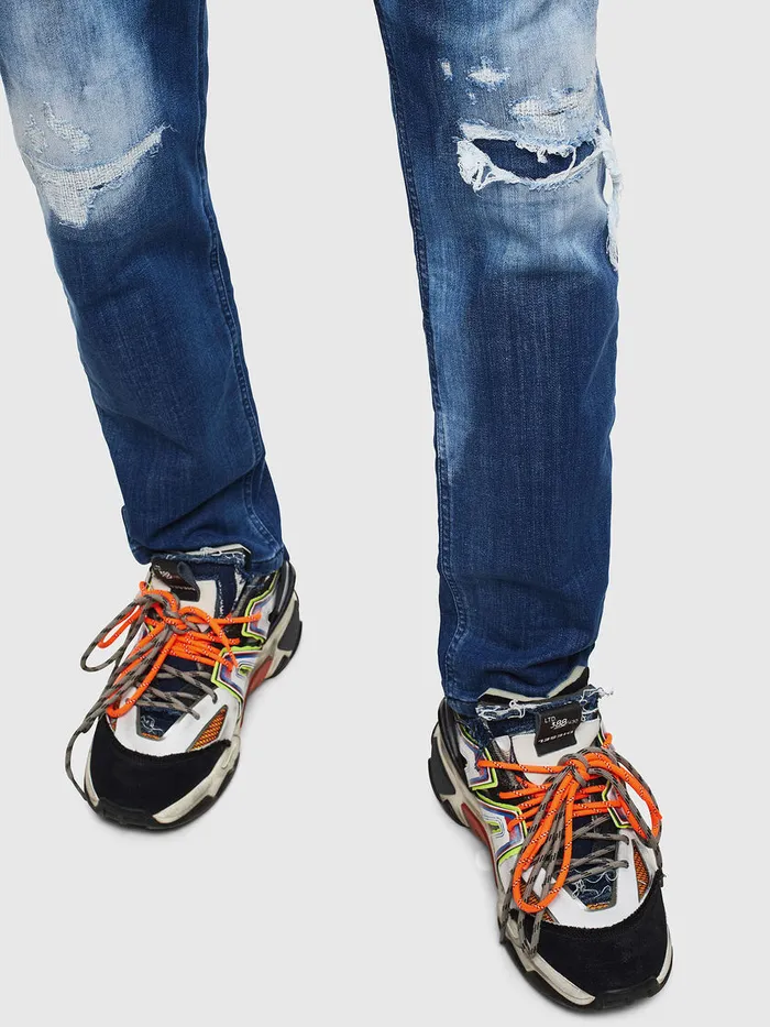 Diesel JoggJeans Mens Narrot JoggJeans 0099S Dark Blue Gift for Friend