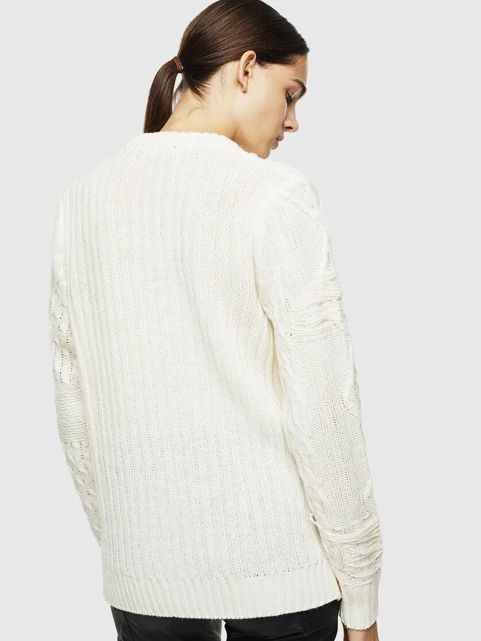Diesel Knitwear Mens KBRIGLY White Near Me