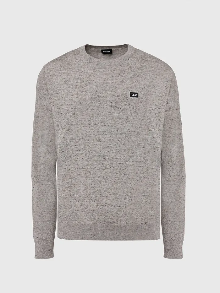 Diesel Knitwear Mens KCROFTTOMI Grey Cheap On Sale