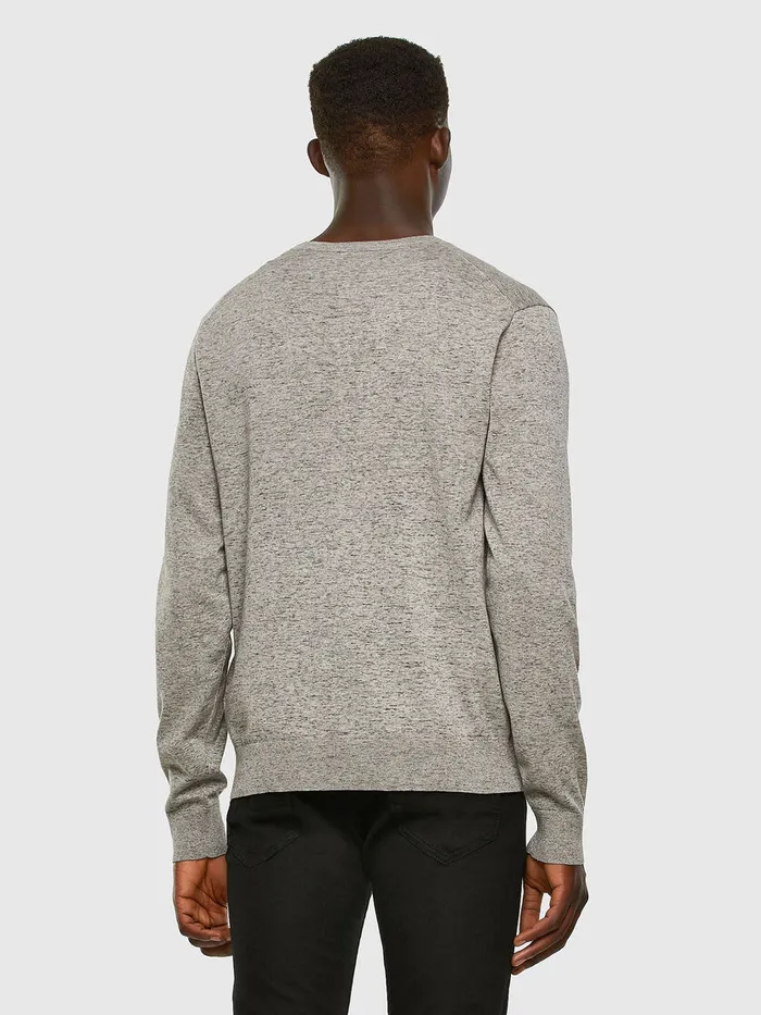 Diesel Knitwear Mens KCROFTTOMI Grey Cheap On Sale