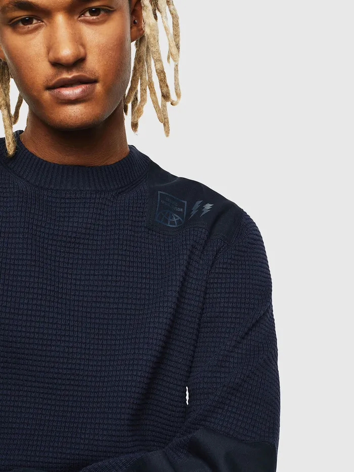 Diesel Knitwear Mens KLESTER Dark Blue For Sale