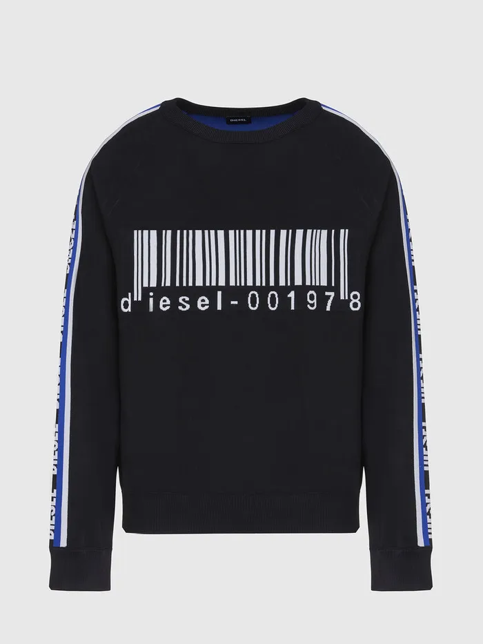 Diesel Knitwear Mens KRUSH Black On Sale