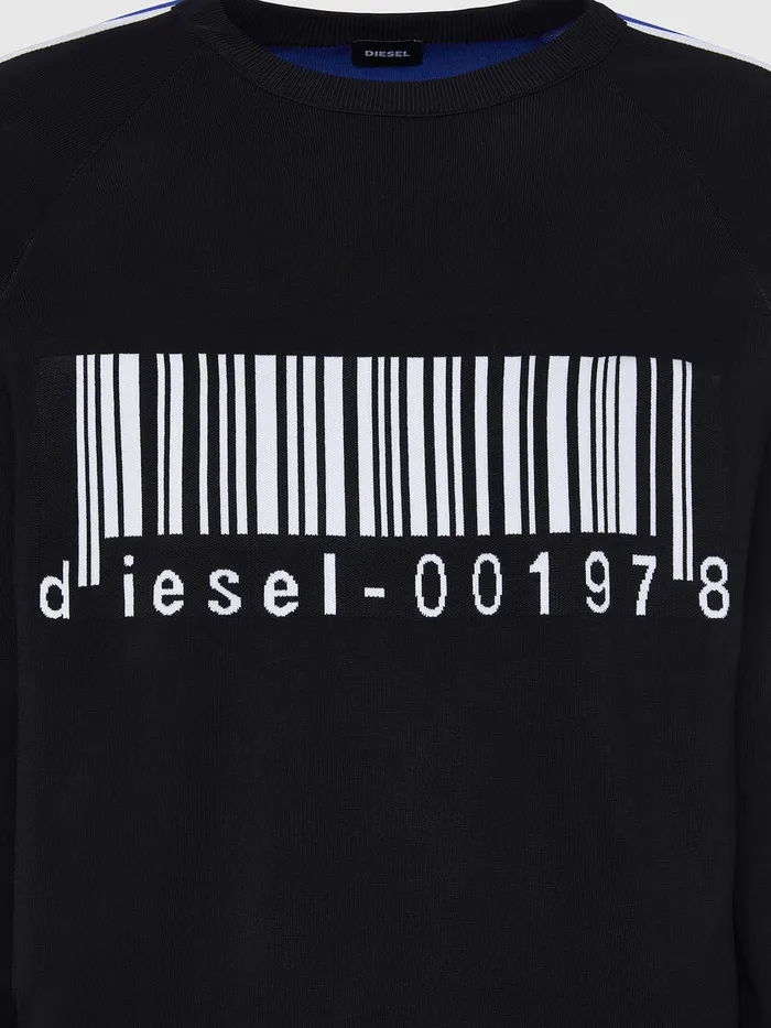 Diesel Knitwear Mens KRUSH Black On Sale