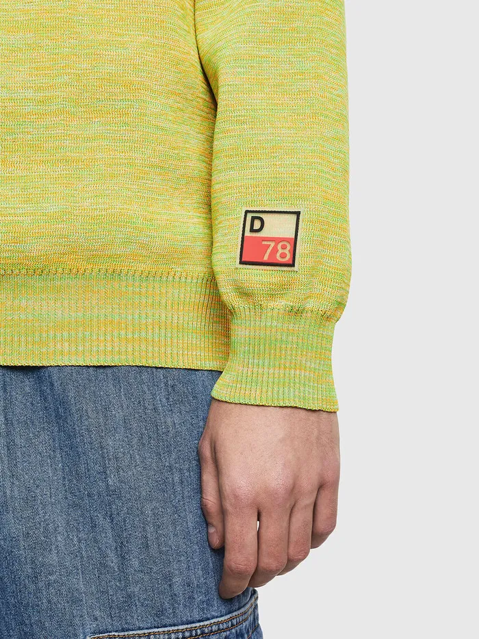 Diesel Knitwear Mens KSPECIALS Green Fluo Cheap On Sale