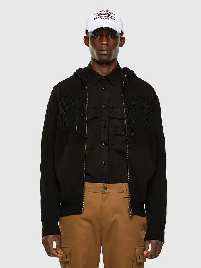 Diesel Knitwear Mens KWORTH Black Gift Ideas