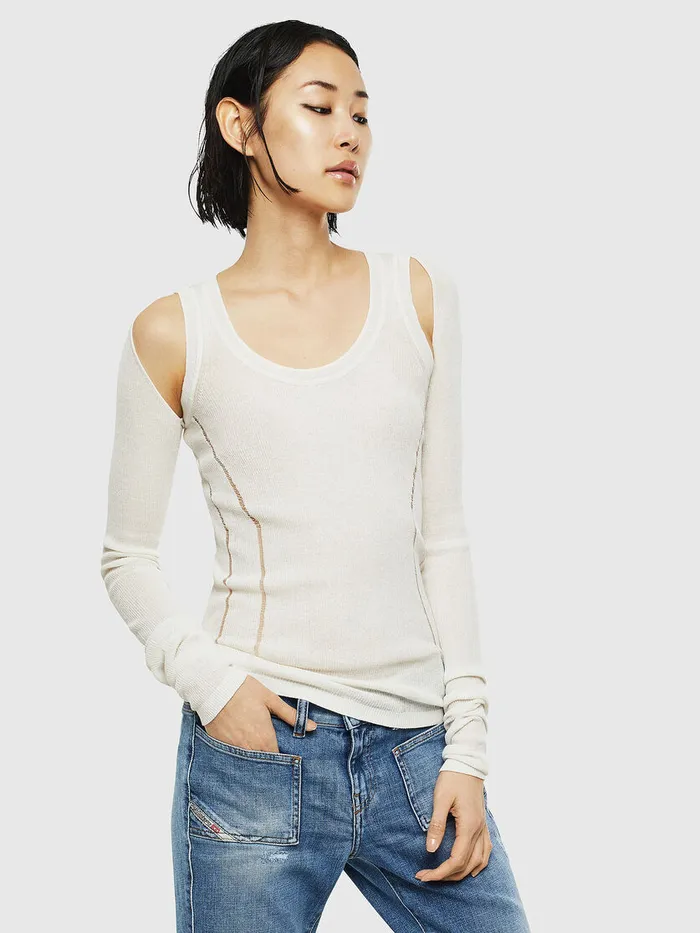 Diesel Knitwear Womens KSIMONA White Online