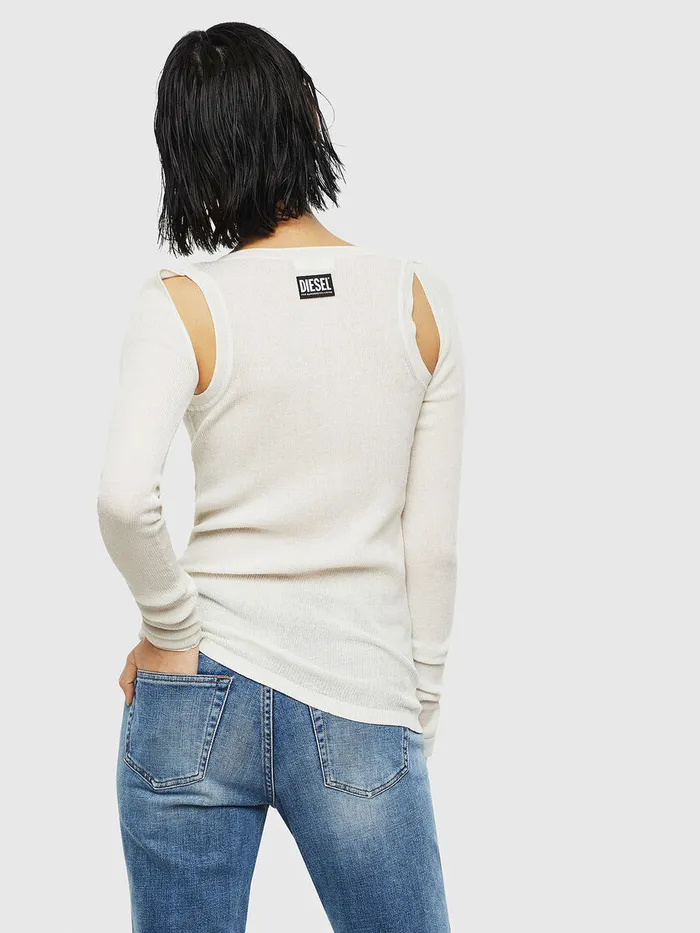 Diesel Knitwear Womens KSIMONA White Online