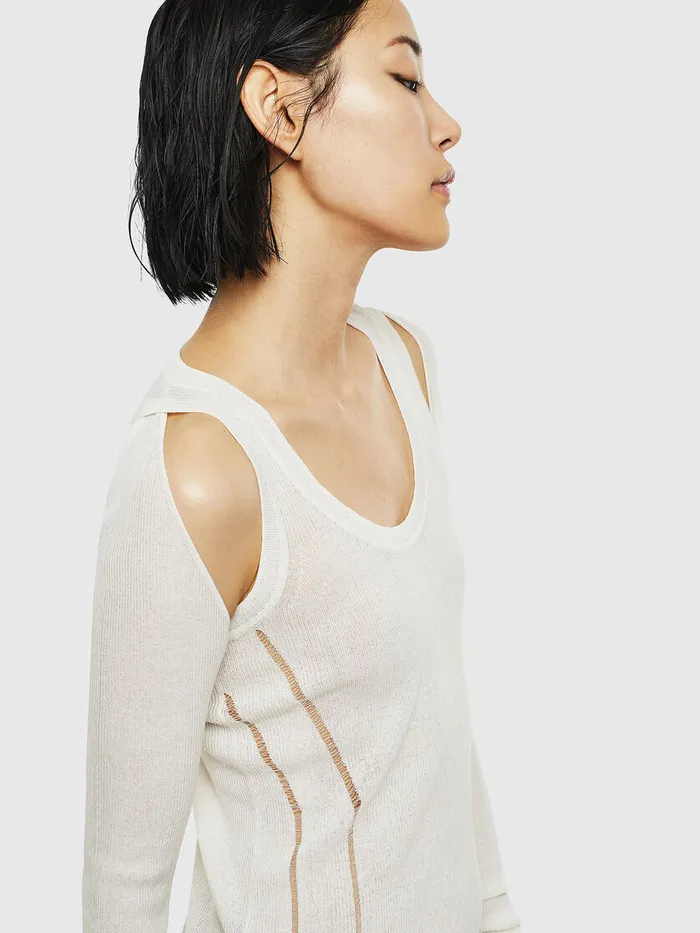 Diesel Knitwear Womens KSIMONA White Online