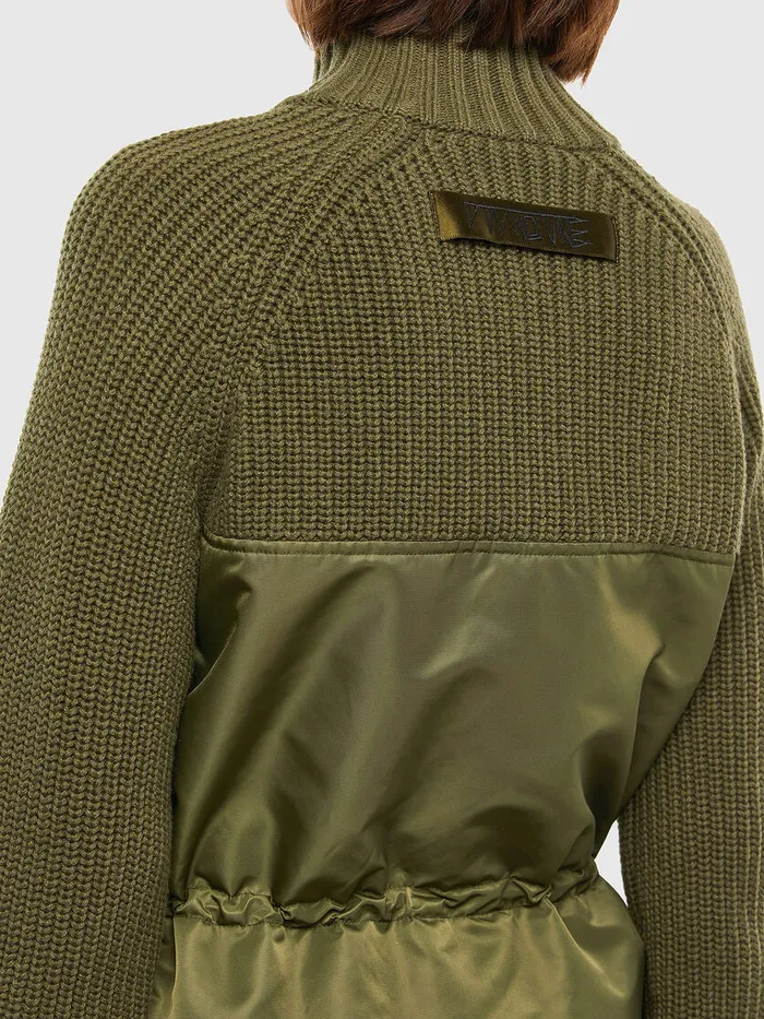 Diesel Knitwear Womens MEKA Military Green Popular