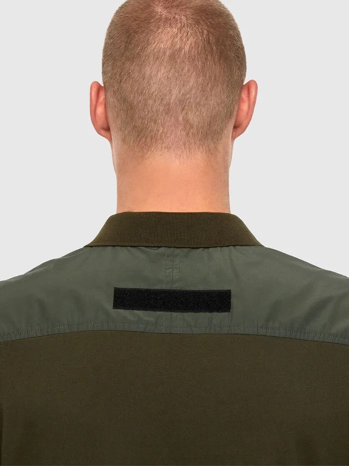 Diesel Polos Mens THARLY Military Green Casaul