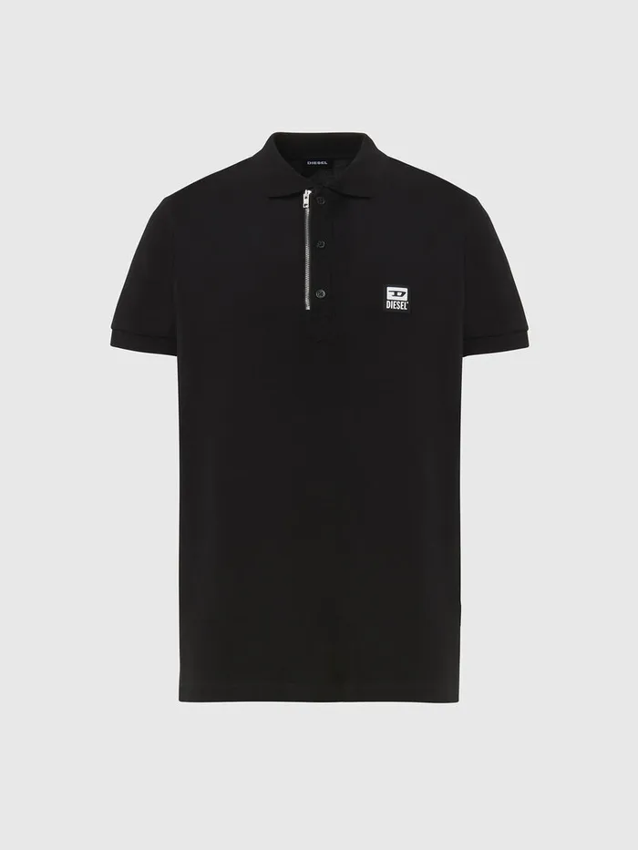 Diesel Polos Mens THARRY Black On Sale