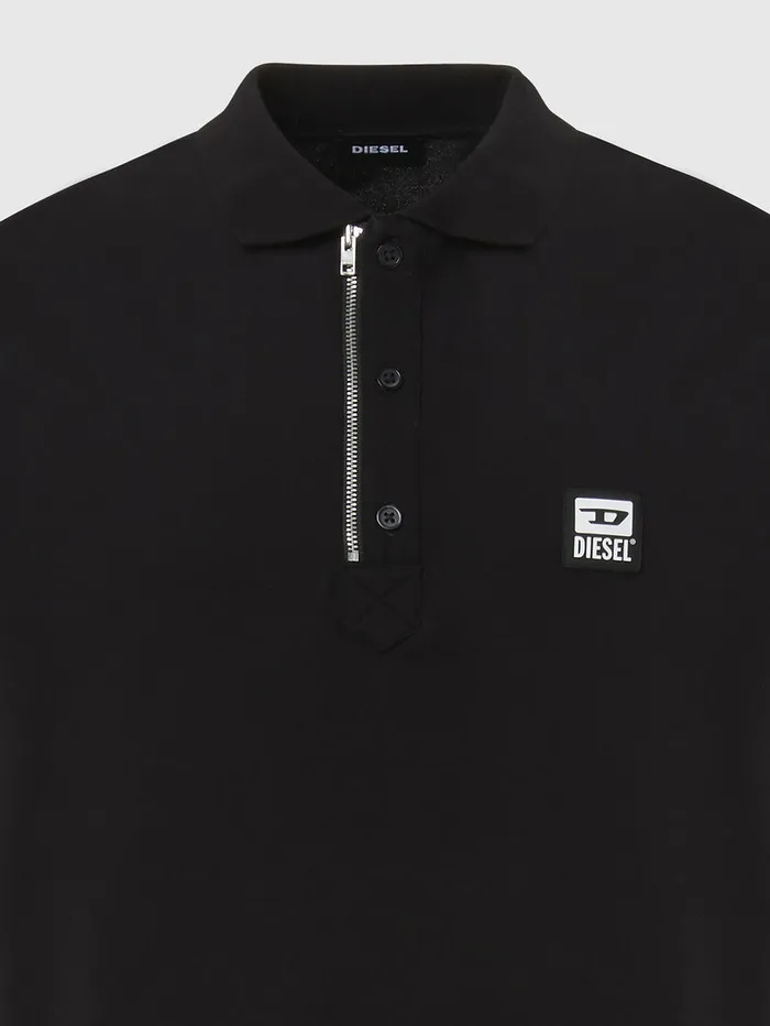 Diesel Polos Mens THARRY Black On Sale