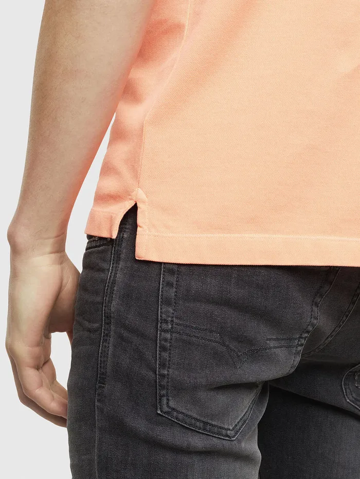 Diesel Polos Mens TKAL2 Orange Gift Ideas