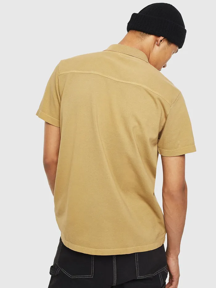 Diesel Polos Mens TPOLOWORKY Light Brown Online