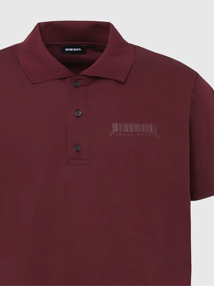 Diesel Polos Mens TWARREL Red Gift 4 You